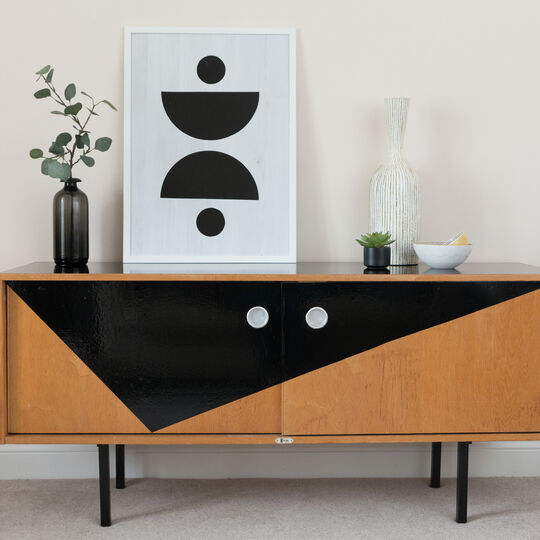 Klebefolie Uni Lack schwarz image number null